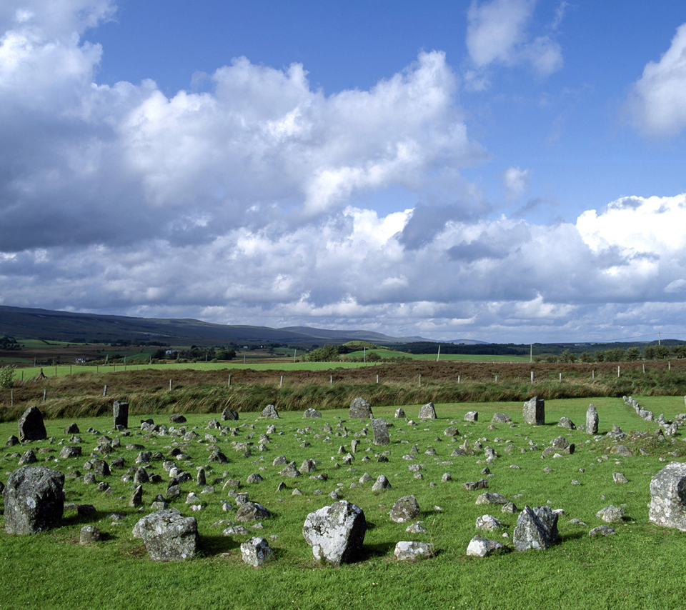 Beaghmore Stone Circles, Sperrin Mountains, County Tyrone, Northern Ireland